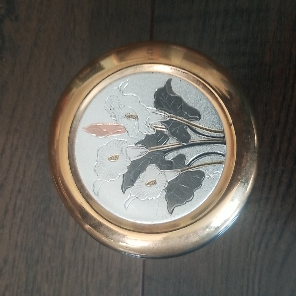 Art of Chokin 24K gold edged trinket box